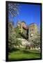 Switzerland, Spring in Fribourg on the Sarine River, Cats Tower and Berne Gate-Uwe Steffens-Framed Photographic Print