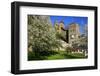 Switzerland, Spring in Fribourg on the Sarine River, Cats Tower and Berne Gate-Uwe Steffens-Framed Photographic Print