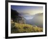 Switzerland, Swiss Jura, Creux Du Van, View from the Edge of the Creux Du Vans-Andreas Keil-Framed Photographic Print