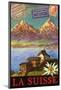 Switzerland, Swiss Mountains, Matterhorn-Chris Vest-Mounted Art Print