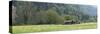 Switzerland, the Bernese Oberland, Farm House in Spring-Andreas Keil-Stretched Canvas