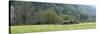 Switzerland, the Bernese Oberland, Farm House in Spring-Andreas Keil-Stretched Canvas