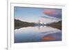 Switzerland, Valais, Matterhorn, Beautiful Morning Light and Reflection at Stellisee Lake-Fortunato Gatto-Framed Photographic Print