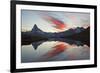 Switzerland, Valais, the Sky on Fire During the Sunset Above the Matterhorn-Fortunato Gatto-Framed Photographic Print