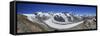 Switzerland, Valais, Zermatt, Gornergrat Mountain, Monte Rosa and Glaciers-Michele Falzone-Framed Stretched Canvas