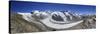 Switzerland, Valais, Zermatt, Gornergrat Mountain, Monte Rosa and Glaciers-Michele Falzone-Stretched Canvas