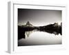 Switzerland, Valais, Zermatt, Lake Stelli and Matterhorn (Cervin) Peak-Michele Falzone-Framed Photographic Print