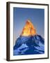 Switzerland, Valais, Zermatt, Lake Stelli and Matterhorn (Cervin) Peak-Michele Falzone-Framed Photographic Print