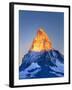 Switzerland, Valais, Zermatt, Lake Stelli and Matterhorn (Cervin) Peak-Michele Falzone-Framed Photographic Print