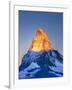 Switzerland, Valais, Zermatt, Lake Stelli and Matterhorn (Cervin) Peak-Michele Falzone-Framed Photographic Print