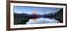 Switzerland, Valais, Zermatt, Lake Stelli and Matterhorn (Cervin) Peak-Michele Falzone-Framed Photographic Print