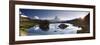 Switzerland, Valais, Zermatt, Lake Stelli and Matterhorn (Cervin) Peak-Michele Falzone-Framed Photographic Print