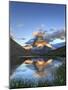 Switzerland, Valais, Zermatt, Matterhorn (Cervin) Peak and Riffel Lake-Michele Falzone-Mounted Photographic Print