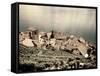 Switzerland, Vaud, Lavaux Vineyards, St; Saphorin Village and Lac Leman / Lake Geneva-Michele Falzone-Framed Stretched Canvas