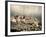 Switzerland, Vaud, Lavaux Vineyards, St; Saphorin Village and Lac Leman / Lake Geneva-Michele Falzone-Framed Photographic Print