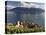 Switzerland, Vaud, Lavaux Vineyards, St; Saphorin Village and Lac Leman / Lake Geneva-Michele Falzone-Stretched Canvas