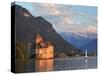 Switzerland, Vaud, Montreaux, Chateau De Chillon and Lake Geneva (Lac Leman)-Michele Falzone-Stretched Canvas