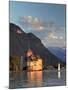 Switzerland, Vaud, Montreaux, Chateau De Chillon and Lake Geneva (Lac Leman)-Michele Falzone-Mounted Photographic Print