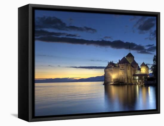 Switzerland, Vaud, Montreaux, Chateau De Chillon-Michele Falzone-Framed Stretched Canvas