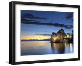 Switzerland, Vaud, Montreaux, Chateau De Chillon-Michele Falzone-Framed Photographic Print