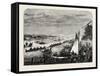 Switzerland: Water Fete of the Swiss Choral Union, Zurich, 1880 1881-null-Framed Stretched Canvas