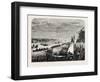 Switzerland: Water Fete of the Swiss Choral Union, Zurich, 1880 1881-null-Framed Giclee Print