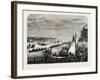 Switzerland: Water Fete of the Swiss Choral Union, Zurich, 1880 1881-null-Framed Giclee Print