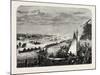 Switzerland: Water Fete of the Swiss Choral Union, Zurich, 1880 1881-null-Mounted Giclee Print