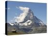 Switzerland, Zermatt, Riffelberg Chapel and Matterhorn-Jamie And Judy Wild-Stretched Canvas