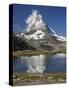Switzerland, Zermatt, Rotenboden, Riffelsee and Matterhorn-Jamie And Judy Wild-Stretched Canvas