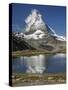 Switzerland, Zermatt, Rotenboden, Riffelsee and Matterhorn-Jamie And Judy Wild-Stretched Canvas