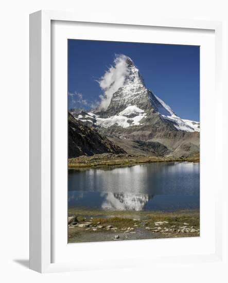 Switzerland, Zermatt, Rotenboden, Riffelsee and Matterhorn-Jamie And Judy Wild-Framed Photographic Print