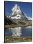 Switzerland, Zermatt, Rotenboden, Riffelsee and Matterhorn-Jamie And Judy Wild-Stretched Canvas