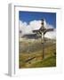 Switzerland, Zermatt, Schwarzsee, Cross Along Hiking Trail-Jamie And Judy Wild-Framed Photographic Print