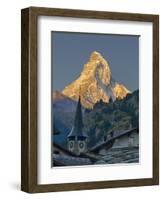 Switzerland, Zermatt, the Matterhorn, View from Zermatt-Jamie And Judy Wild-Framed Photographic Print