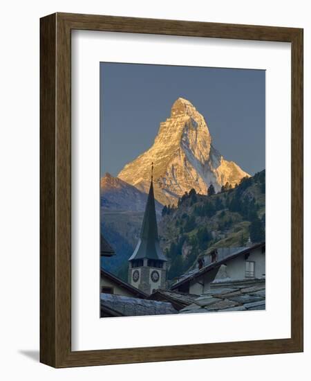 Switzerland, Zermatt, the Matterhorn, View from Zermatt-Jamie And Judy Wild-Framed Photographic Print