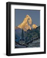 Switzerland, Zermatt, the Matterhorn, View from Zermatt-Jamie And Judy Wild-Framed Photographic Print