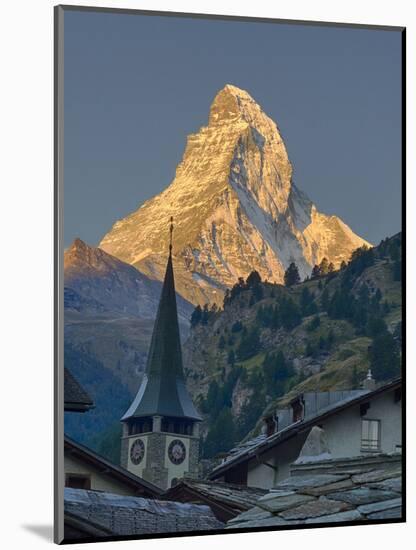 Switzerland, Zermatt, the Matterhorn, View from Zermatt-Jamie And Judy Wild-Mounted Photographic Print