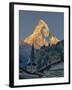 Switzerland, Zermatt, the Matterhorn, View from Zermatt-Jamie And Judy Wild-Framed Photographic Print