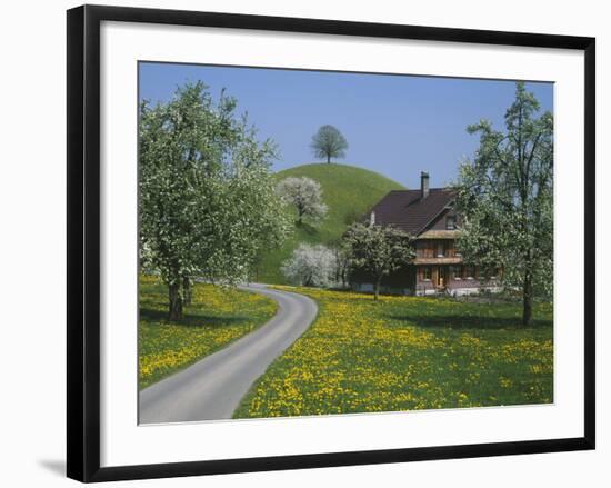 Switzerland, Zug, Road-null-Framed Photographic Print