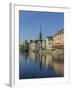 Switzerland, Zurich, Historic Lindenhof Area and Limmat River-Jamie And Judy Wild-Framed Photographic Print