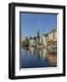 Switzerland, Zurich, Historic Lindenhof Area and Limmat River-Jamie And Judy Wild-Framed Photographic Print