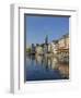 Switzerland, Zurich, Historic Lindenhof Area and Limmat River-Jamie And Judy Wild-Framed Photographic Print