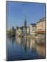 Switzerland, Zurich, Historic Lindenhof Area and Limmat River-Jamie And Judy Wild-Mounted Photographic Print