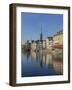 Switzerland, Zurich, Historic Lindenhof Area and Limmat River-Jamie And Judy Wild-Framed Photographic Print