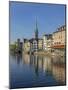 Switzerland, Zurich, Historic Lindenhof Area and Limmat River-Jamie And Judy Wild-Mounted Photographic Print