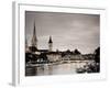 Switzerland, Zurich, Old Town and Limmat River-Michele Falzone-Framed Photographic Print