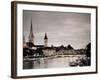 Switzerland, Zurich, Old Town and Limmat River-Michele Falzone-Framed Photographic Print