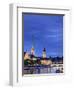 Switzerland, Zurich, Old Town and Limmat River-Michele Falzone-Framed Photographic Print