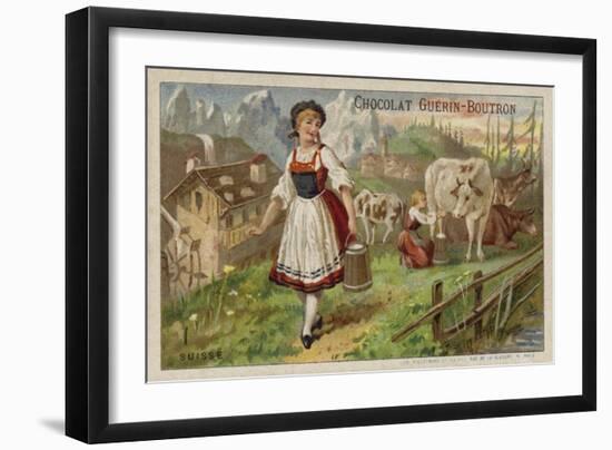 Switzerland-null-Framed Premium Giclee Print